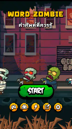 Word Zombie - คําศัพท์ที่ควรรู screenshot