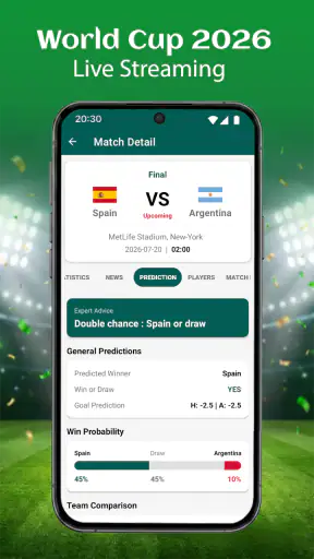 World Cup 2026 Live Streaming screenshot