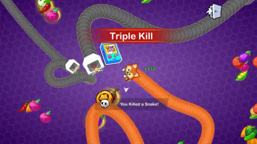 Worms Merge: เกมโซนงู io screenshot