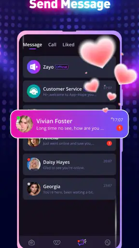 Zayo-วิดีโอแชทและพบปะเพื่อนฝูง screenshot