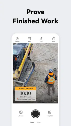 กล้องประทับเวลา - Timemark screenshot