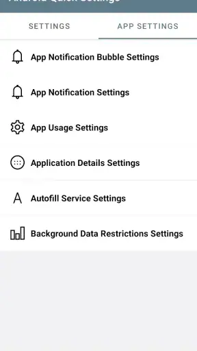 การตั้งค่าด่วนของ Android screenshot