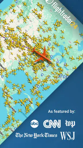 ติดตามการบิน Flightradar24 screenshot