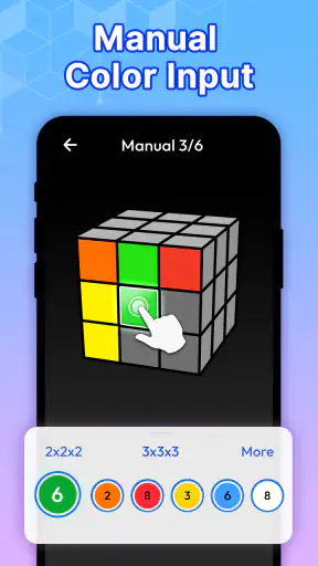 ตัวแก้ลูกบาศก์: เกมลูกบาศก์ screenshot