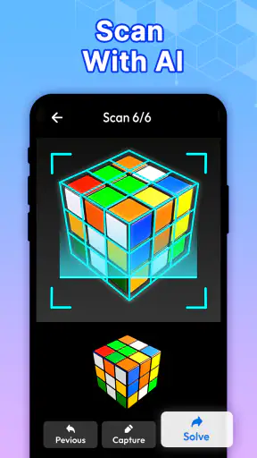 ตัวแก้ลูกบาศก์: เกมลูกบาศก์ screenshot