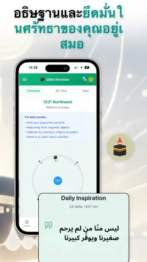 ทิศทางกิบละห์: เวลาละหมาด screenshot