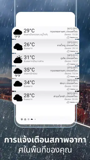 พยากรณ์อากาศ° screenshot