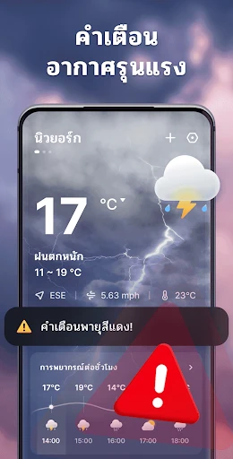 พยากรณ์อากาศ - เรดาร์ท้องถิ่น screenshot