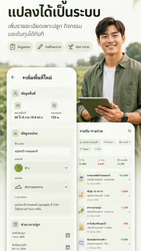 วัดที่ดิน จัดการเกษตร - Farm screenshot