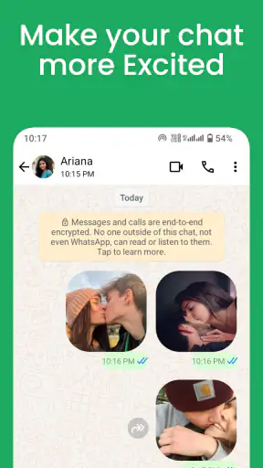 สติ๊กเกอร์ความรัก - WASticker screenshot