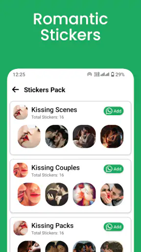 สติ๊กเกอร์ความรัก - WASticker screenshot