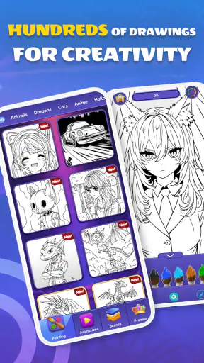 สมุดระบายสีสุดสนุก screenshot