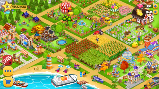 เกมปลูกผักสวนครัว: เกมฟาร์มไก่ screenshot