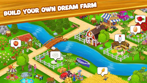 เกมปลูกผักสวนครัว: เกมฟาร์มไก่ screenshot