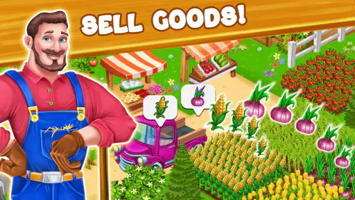 เกมปลูกผักสวนครัว: เกมฟาร์มไก่ screenshot