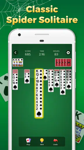 เกมสไปเดอร์โซลิแทร์คลาสสิก screenshot