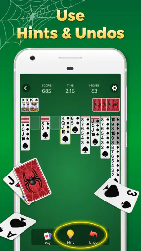 เกมสไปเดอร์โซลิแทร์คลาสสิก screenshot