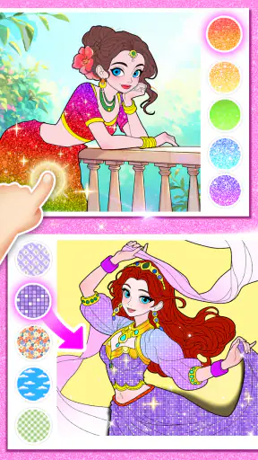 เกมเจ้าหญิง: ระบายสีแฟนตาซี screenshot