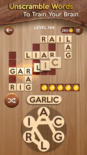 เกมเชื่อมต่อ Woody Cross® Word screenshot