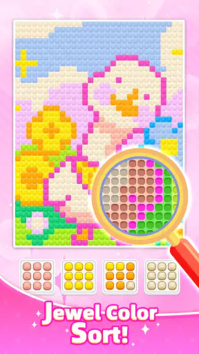 เกมแยกสีเพชร: Jewel Color Sort screenshot