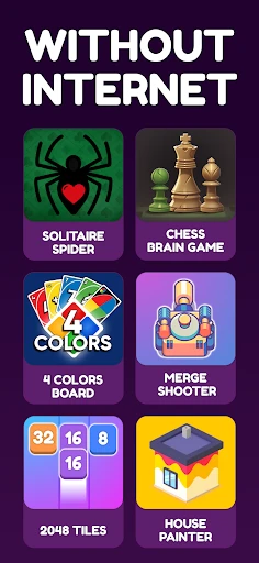 เกมไม่ใช้เน็ต เกมออฟไลน์ 100+ screenshot