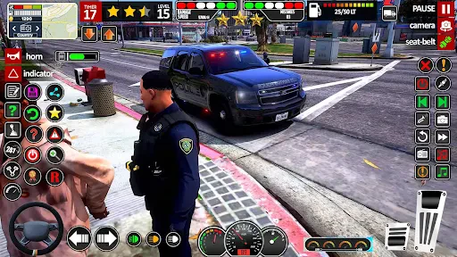 เกมไล่ล่ารถตำรวจ 3 มิติ screenshot