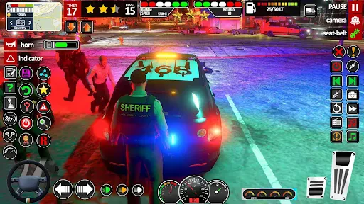 เกมไล่ล่ารถตำรวจ 3 มิติ screenshot