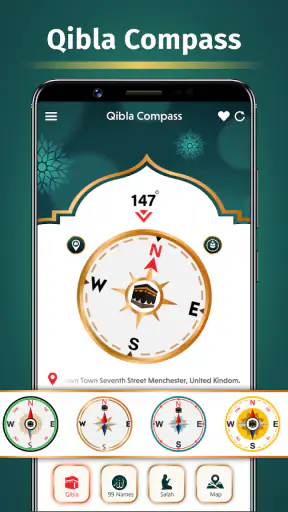 เข็มทิศ Qibla - ค้นหาทิศทาง screenshot