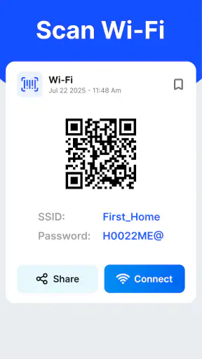 เครื่องสแกน QR & สแกนบาร์โค้ด screenshot