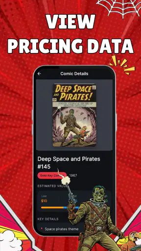 เครื่องสแกนราคาหนังสือการ์ตูน screenshot