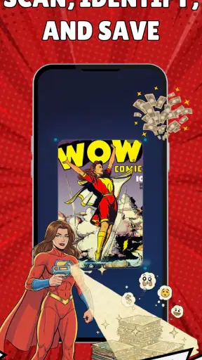 เครื่องสแกนราคาหนังสือการ์ตูน screenshot