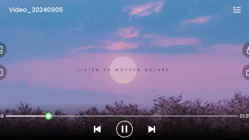 เครื่องเล่นวิดีโอและเพลง HD screenshot
