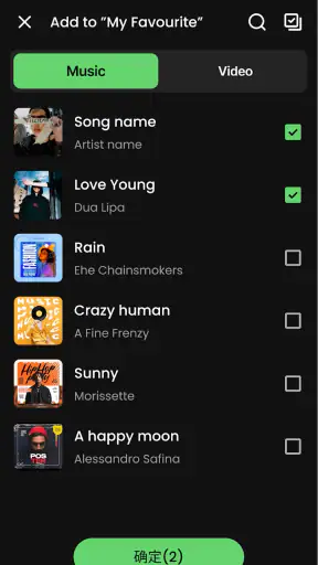 เครื่องเล่นวิดีโอและเพลง HD screenshot