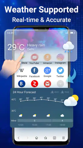 เว็บเบราว์เซอร์ - รวดเร็วเบา screenshot