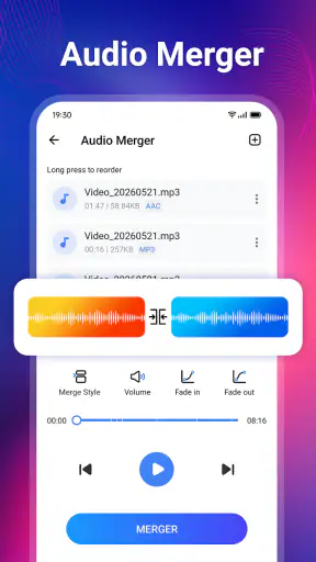 แปลงวิดีโอเป็น MP3 - ตัดเสียง screenshot