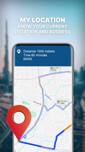 แผนที่ GPS: จีพีเอส นำทาง Map screenshot