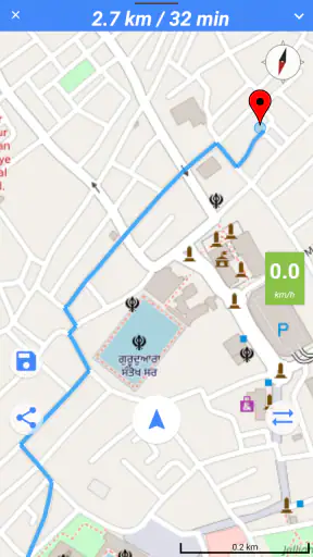 แผนที่ GPS ตำแหน่งของฉัน screenshot