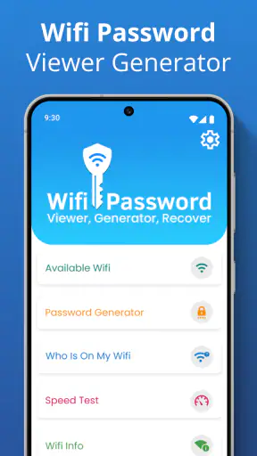 แสดงรหัสผ่าน WiFi screenshot