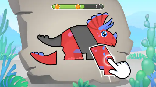 ไดโนเสาร์ - เกมอนุบาล 2-5 ปี screenshot